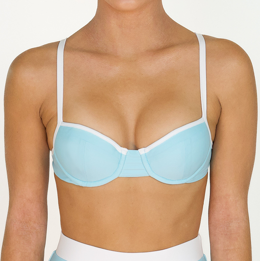 SADIE Coconut Cloud Underwire Bikini Top