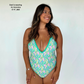 VERONICA Bloom Deep V One Piece