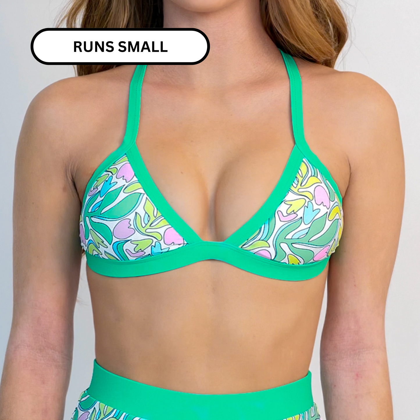 SERENA Bloom Triangle Bikini Top