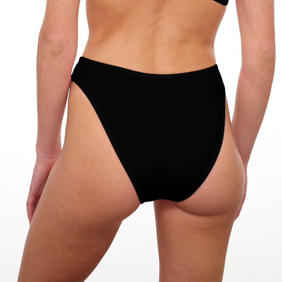 JESSIE Black Classic Bikini Bottoms